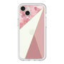 スリムプロテクションプレミアムケース［ マーブルトライアングルパレット - Pink ］