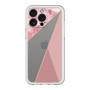 スリムプロテクションプレミアムケース［ マーブルトライアングルパレット - Pink ］