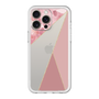 スリムプロテクションプレミアムケース［ マーブルトライアングルパレット - Pink ］