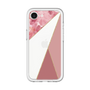 スリムプロテクションプレミアムケース［ マーブルトライアングルパレット - Pink ］