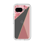 スリムプロテクションプレミアムケース［ マーブルトライアングルパレット - Pink ］