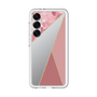 スリムプロテクションプレミアムケース［ マーブルトライアングルパレット - Pink ］