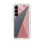 スリムプロテクションプレミアムケース［ マーブルトライアングルパレット - Pink ］