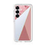 スリムプロテクションプレミアムケース［ マーブルトライアングルパレット - Pink ］
