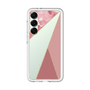 スリムプロテクションプレミアムケース［ マーブルトライアングルパレット - Pink ］
