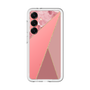 スリムプロテクションプレミアムケース［ マーブルトライアングルパレット - Pink ］