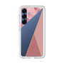 スリムプロテクションプレミアムケース［ マーブルトライアングルパレット - Pink ］
