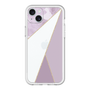 スリムプロテクションプレミアムケース［ マーブルトライアングルパレット - Purple ］