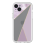スリムプロテクションプレミアムケース［ マーブルトライアングルパレット - Purple ］