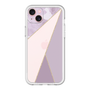 スリムプロテクションプレミアムケース［ マーブルトライアングルパレット - Purple ］