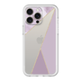 スリムプロテクションプレミアムケース［ マーブルトライアングルパレット - Purple ］