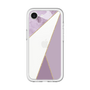 スリムプロテクションプレミアムケース［ マーブルトライアングルパレット - Purple ］