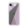 スリムプロテクションプレミアムケース［ マーブルトライアングルパレット - Purple ］