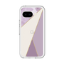 スリムプロテクションプレミアムケース［ マーブルトライアングルパレット - Purple ］