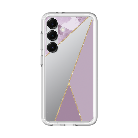 スリムプロテクションプレミアムケース［ マーブルトライアングルパレット - Purple ］