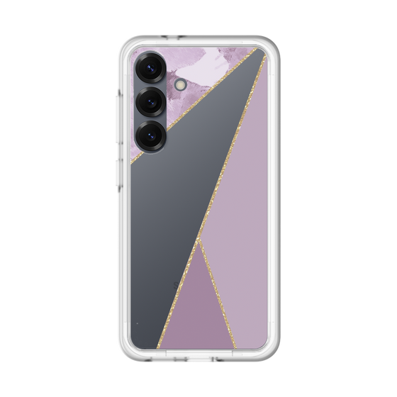 スリムプロテクションプレミアムケース［ マーブルトライアングルパレット - Purple ］