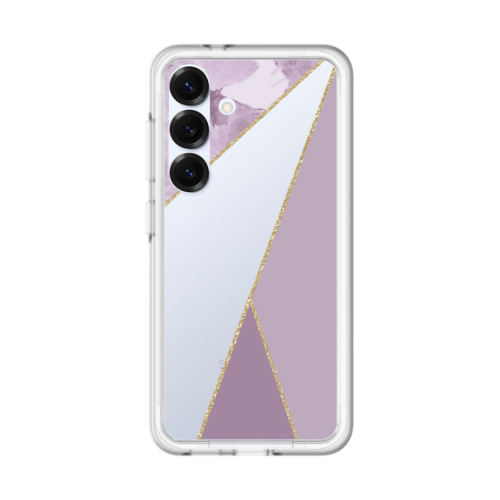 スリムプロテクションプレミアムケース［ マーブルトライアングルパレット - Purple ］