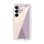 スリムプロテクションプレミアムケース［ マーブルトライアングルパレット - Purple ］