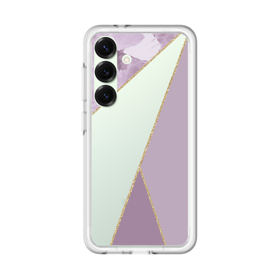 スリムプロテクションプレミアムケース［ マーブルトライアングルパレット - Purple ］