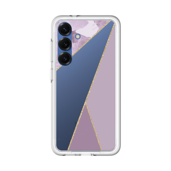 スリムプロテクションプレミアムケース［ マーブルトライアングルパレット - Purple ］