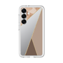 スリムプロテクションプレミアムケース［ マーブルトライアングルパレット - Brown ］
