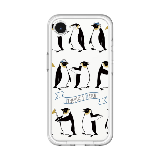 スリムプロテクションプレミアムケース［ キュートペンギンマーチ ］
