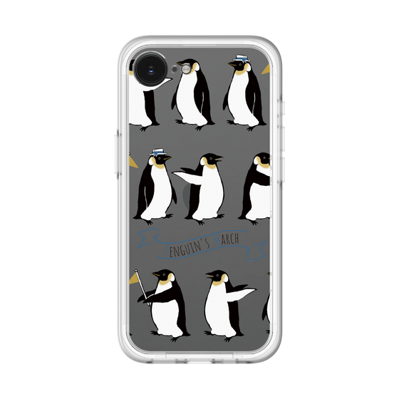 スリムプロテクションプレミアムケース［ キュートペンギンマーチ ］
