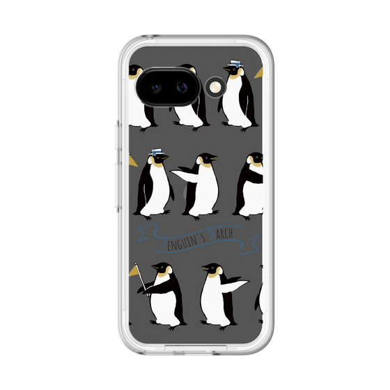 スリムプロテクションプレミアムケース［ キュートペンギンマーチ ］
