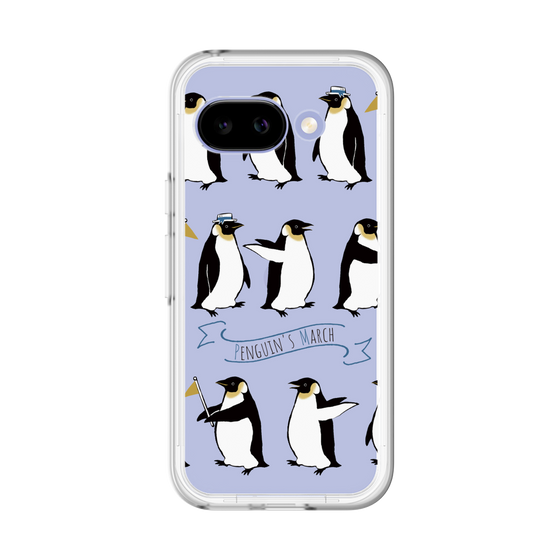 スリムプロテクションプレミアムケース［ キュートペンギンマーチ ］