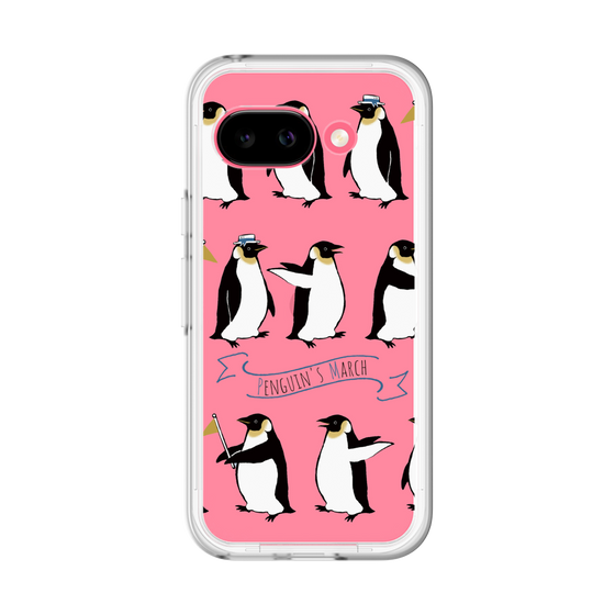 スリムプロテクションプレミアムケース［ キュートペンギンマーチ ］