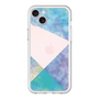 スリムプロテクションプレミアムケース［ 朝焼けパステルパレット - Blue ］