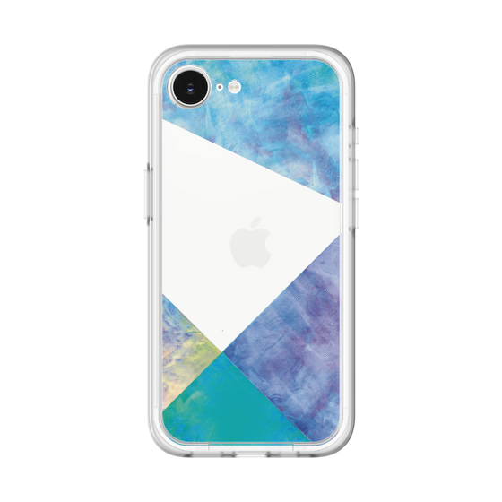 スリムプロテクションプレミアムケース［ 朝焼けパステルパレット - Blue ］