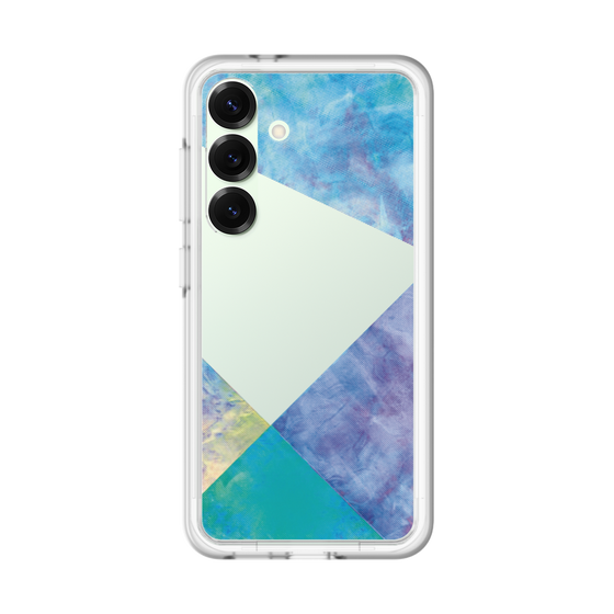 スリムプロテクションプレミアムケース［ 朝焼けパステルパレット - Blue ］