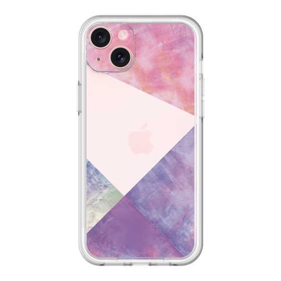 スリムプロテクションプレミアムケース［ 朝焼けパステルパレット - Purple ］