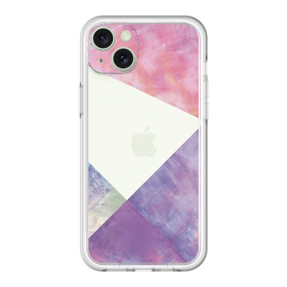 スリムプロテクションプレミアムケース［ 朝焼けパステルパレット - Purple ］
