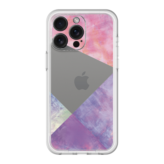 スリムプロテクションプレミアムケース［ 朝焼けパステルパレット - Purple ］