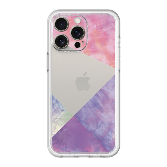 スリムプロテクションプレミアムケース［ 朝焼けパステルパレット - Purple ］