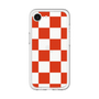 スリムプロテクションプレミアムケース［ 市松模様 - Red ］