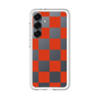 スリムプロテクションプレミアムケース［ 市松模様 - Red ］