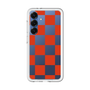 スリムプロテクションプレミアムケース［ 市松模様 - Red ］