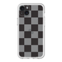 スリムプロテクションプレミアムケース［ 市松模様 - Black ］