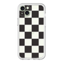 スリムプロテクションプレミアムケース［ 市松模様 - Black ］