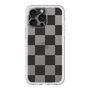 スリムプロテクションプレミアムケース［ 市松模様 - Black ］
