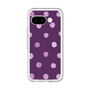 スリムプロテクションプレミアムケース［ 水彩ドット・レトロカラー - Purple ］