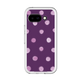 スリムプロテクションプレミアムケース［ 水彩ドット・レトロカラー - Purple ］