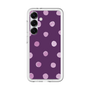 スリムプロテクションプレミアムケース［ 水彩ドット・レトロカラー - Purple ］