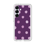 スリムプロテクションプレミアムケース［ 水彩ドット・レトロカラー - Purple ］