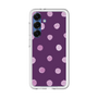 スリムプロテクションプレミアムケース［ 水彩ドット・レトロカラー - Purple ］