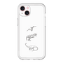 スリムプロテクションプレミアムケース［ Dinosaurs No.1 - White ］