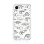 スリムプロテクションプレミアムケース［ Dinosaurs No.2 - White ］